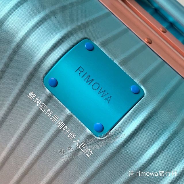Rimowa拉杆箱 66650 Alex Israel X rimowa行李箱 全鋁鎂合金 日默瓦拉箱 新款聯名旅行箱xzx1158